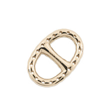 将图像加载到图库查看器中，HERMES ScarfRing Twilly Mini・Chaine d'Ancre・Perfore GoldH603992S brass
