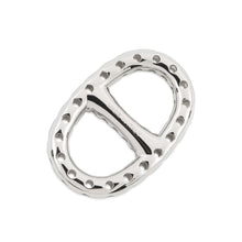 将图像加载到图库查看器中，HERMES ScarfRing Twilly Mini・Chaine d'Ancre・Perfore SilverH603993S Metal
