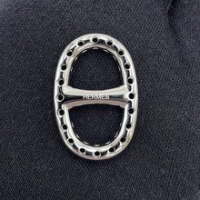 将图像加载到图库查看器中，HERMES ScarfRing Twilly Mini・Chaine d'Ancre・Perfore SilverH603993S Metal
