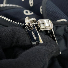 将图像加载到图库查看器中，HERMES Short coat, reversible, Chaine d'Ancre print Size 34 Blue Marine Cotton98% Polyurethane2% Polyester100%
