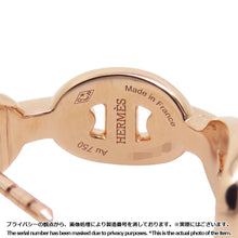 Load image into Gallery viewer, HERMES Chaine d'Ancre EarringsH221511B 18K Pink Gold
