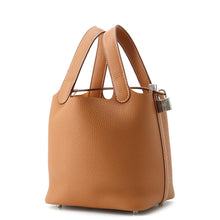 将图像加载到图库查看器中，HERMES Picotin Padlock Gold Taurillon Clemence Size PM
