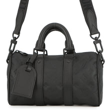 将图像加载到图库查看器中，LOUIS VUITTON Keepall Bandouliere NoirM20900 Monogram・Taurillon Size 25
