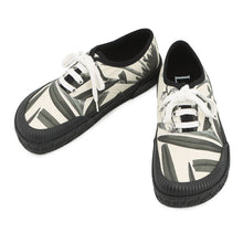 Load image into Gallery viewer, LOEWE Terra Vulca Sneakers Ivory/GreenL815282XAC Canvas Rubber Size 41
