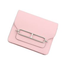 Load image into Gallery viewer, HERMES Roulis Roulis Slim Rose Sakura Chevre Myzore Goatskin
