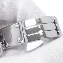 将图像加载到图库查看器中，HERMES Kelly Watch Mini W16mm Stainless Steel Sparkling White Lacquer DialKE4.110
