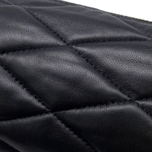 将图像加载到图库查看器中，SAINT LAURENT PARIS SAD Tube Shoulder Bag Black699703 Lambskin Size Mini
