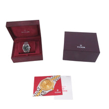Load image into Gallery viewer, TUDOR Prince Date Day W35mm Stainless Steel Black Dial76200
