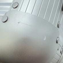 将图像加载到图库查看器中，GUCCI Porter Cabin Trolley FRM Suitcase Silver801875 Aluminum GG Supreme Size Medium
