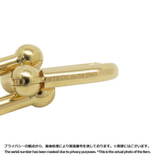 将图像加载到图库查看器中，TIFFANY&amp;Co. Hardware Link Earrings Size Medium73584531 18K Yellow Gold
