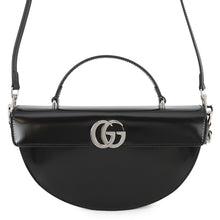 Load image into Gallery viewer, GUCCI Half Moon 2WAY Bag Black805815 Leather
