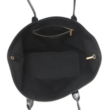将图像加载到图库查看器中，SAINT LAURENT PARIS Rive Gauche Tote Bag Black780096 Leather Canvas

