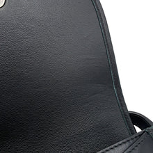 将图像加载到图库查看器中，CELINE Triomphe Busas Shoulder Bag Black114453 Leather Size Medium
