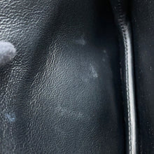 将图像加载到图库查看器中，CELINE Triomphe Busas Shoulder Bag Black114453 Leather Size Medium
