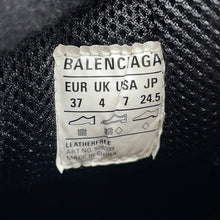将图像加载到图库查看器中，BALENCIAGA Triple S Sneakers Black524039 Canvas Size 37
