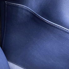 Load image into Gallery viewer, HERMES Kelly Akkad blue navy Togo Leather Size PM
