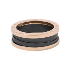Load image into Gallery viewer, BVLGARI B.Zero1 2-band Ring Size 57/#17347037 K18PG Ceramic
