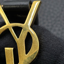 Load image into Gallery viewer, SAINT LAURENT PARIS LE 5 A 7 BEA Le Sancassette Bear Shoulder Black763435AADUU1000 Soft Deer Leather
