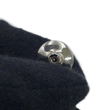 Load image into Gallery viewer, HERMES Cheval Brooch Brown Vulcanium Metal
