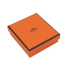 Load image into Gallery viewer, HERMES Cheval Brooch Brown Vulcanium Metal
