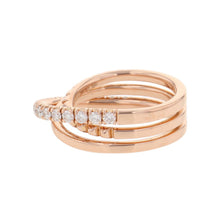 Load image into Gallery viewer, CARTIER Etincelle De Cartier Semi-Pavé Setting Ring Size 52/#12B4230252/B4230200 18K Pink Gold
