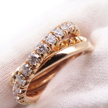 Load image into Gallery viewer, CARTIER Etincelle De Cartier Semi-Pavé Setting Ring Size 52/#12B4230252/B4230200 18K Pink Gold
