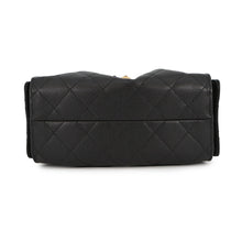 将图像加载到图库查看器中，CHANEL CHANEL25 ChainShoulder Bag BlackAS5631 Caviar Leather Size Mini
