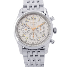 将图像加载到图库查看器中，BREITLING Navitimer premier W36mm Stainless Steel Silver DialA403G58NP
