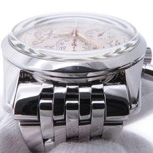 将图像加载到图库查看器中，BREITLING Navitimer premier W36mm Stainless Steel Silver DialA403G58NP
