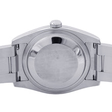 将图像加载到图库查看器中，ROLEX Datejust W36mm Stainless Steel Black Dial116200
