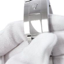 将图像加载到图库查看器中，ROLEX Datejust W36mm Stainless Steel Black Dial116200
