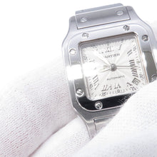 Load image into Gallery viewer, CARTIER Santos Garbe SM H35mm×W24mm Stainless Steel Silver DialW20044D6

