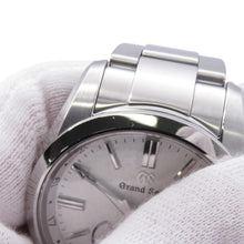 Load image into Gallery viewer, SEIKO Grand SEIKO Spring Drive GMT W40mm Stainless Steel Silver DialSBGE279
