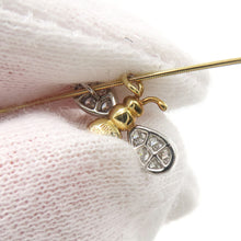 将图像加载到图库查看器中，Gimel Bee Motif Necklace K18YG Pt950
