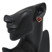 将图像加载到图库查看器中，Van Cleef &amp; Arpels Vintage Alhambra EarringVCARD40400 18K Yellow Gold
