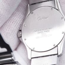 Load image into Gallery viewer, CARTIER Santos Rondo MM W29mm Stainless Steel K18YG Ivory DialW20037R3

