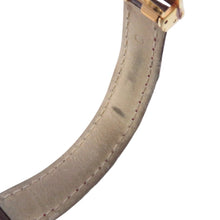 将图像加载到图库查看器中，CARTIER Mast Trinity SM W27mm SV925 Gold Plated Leather White DialW1010744
