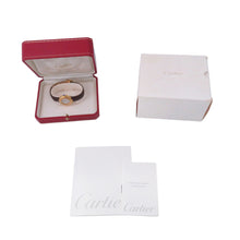 将图像加载到图库查看器中，CARTIER Mast Trinity SM W27mm SV925 Gold Plated Leather White DialW1010744
