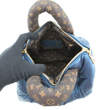 将图像加载到图库查看器中，LOUIS VUITTON Speedy Bandouliere NavyM21061 Recycled MetallicNylon Monogram Size 25
