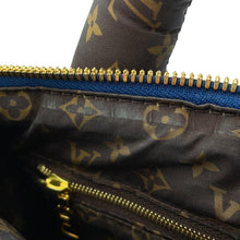 Load image into Gallery viewer, LOUIS VUITTON Speedy Bandouliere NavyM21061 Recycled MetallicNylon Monogram Size 25
