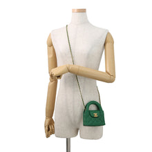 将图像加载到图库查看器中，CHANEL Matelasse Mini Kelly ChainClutch GreenAP3435 Leather Size 4.7"
