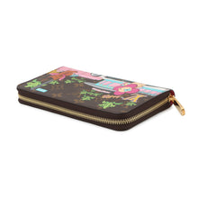 将图像加载到图库查看器中，LOUIS VUITTON Zippy Wallet PinkM80857 Monogram/Vivienne Holiday Collection
