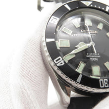 Load image into Gallery viewer, CITIZEN Challenge diver W40mm Stainless Steel Rubber Black Dial4-820789Y
