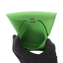 将图像加载到图库查看器中，HERMES Calvi Duo Vert Yucca Epsom
