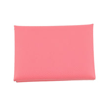 将图像加载到图库查看器中，HERMES Calvi Duo Rose Azalee Epsom
