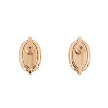 Load image into Gallery viewer, HERMES Maillon Mini Earrings claim Enamel Metal

