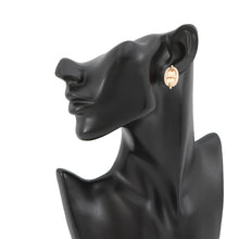 Load image into Gallery viewer, HERMES Maillon Mini Earrings claim Enamel Metal
