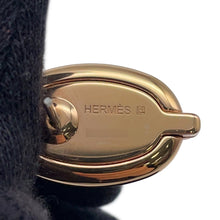 Load image into Gallery viewer, HERMES Maillon Mini Earrings claim Enamel Metal

