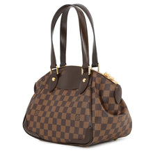 将图像加载到图库查看器中，LOUIS VUITTON Verona RedN41117 Damier Ebene Canvas Size PM
