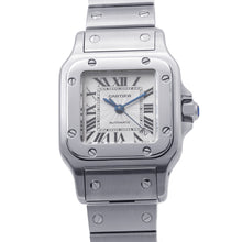 Load image into Gallery viewer, CARTIER Santos Garbe SM H35 mm × W24 mm Stainless Steel Silver DialW20054D6
